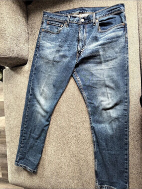 Levi's 512 Slim Taper Fit Jeans Men's Blue Waist 36